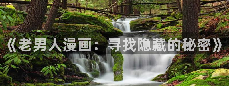 漫蛙manwa在线官网：《老男人漫画：寻找隐藏的秘密》